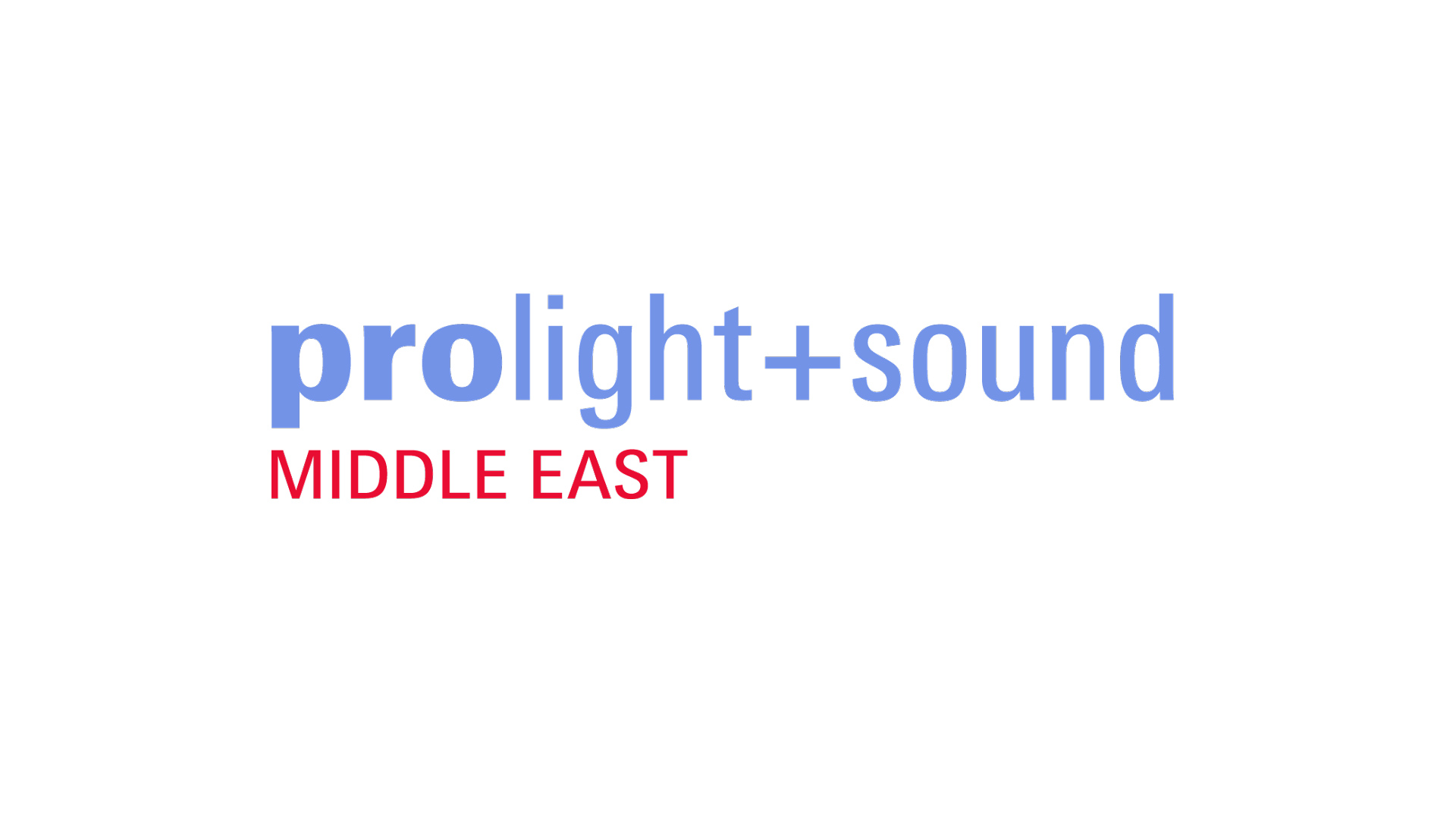 Prolight + Sound Middle East Logo